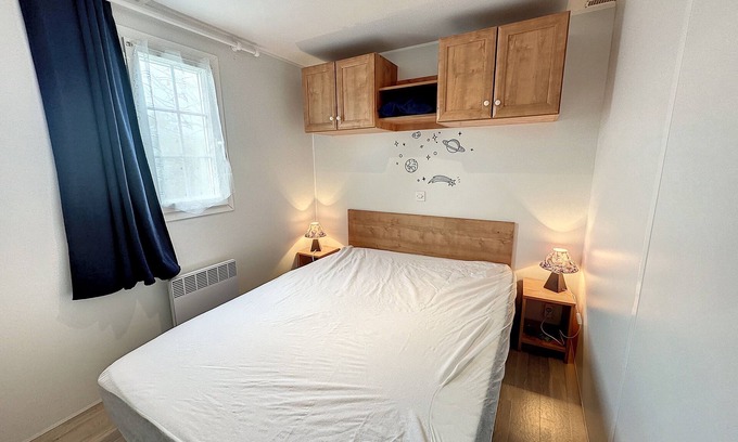 Saint-Gilles-Croix-de-Vie House | A - d'1 km à Pied de la Plage de St-gilles Mobil Home Dans PRL 3 Sécurisé