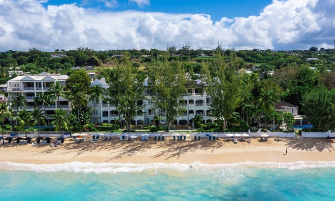 Old Trees Bay Apartment | A Luxury Beachfront 3 Bedroom Apartment With Stunning Sea Views On Paynes Bay