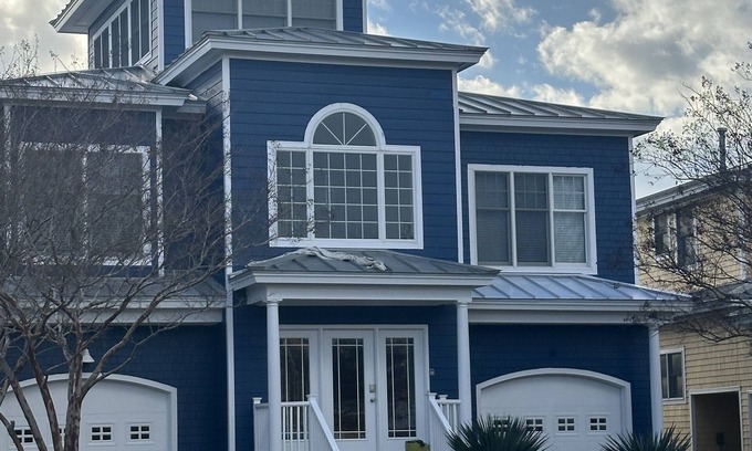 Cape Charles House | A newly remodeled spacious home. Private beach, amazng sunsets in Cape Charles.