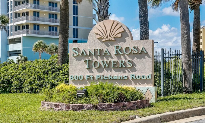 Pensacola Beach Condo | A Piece of Pensacola Paradise! Santa Rosa Towers,15th Floor/Sleeps 6