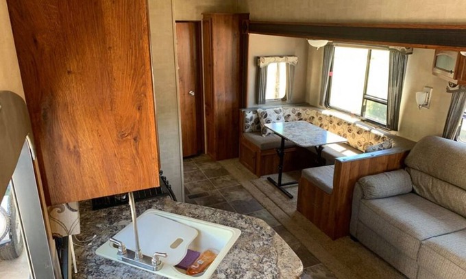 Pueblo House | A Unique Pueblo Getaway in a Quirky Camper Retreat, Super Close to All Amenities