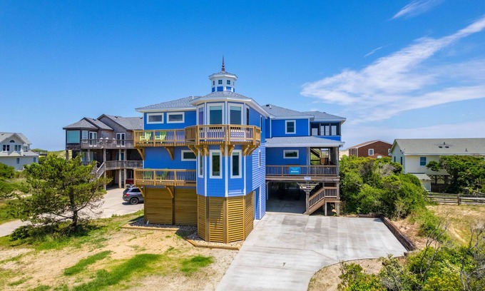 South Nags Head House | Absolute Searenity- Oceanfront, Pet-Friendly, Private Pool and Hot Tub