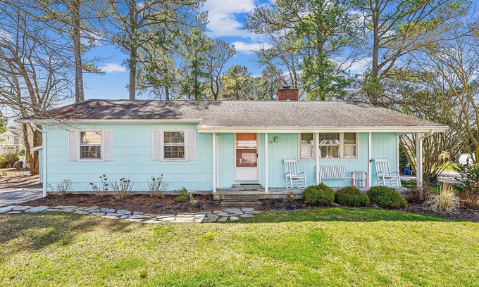 Bethany Beach Cottage | Activities included up to $300 FREE PER WEEK! NEW LISTING 2024! Walk to the Beach! Family friendly comfy & cozy Bethany Beach vacation home with all the cottage charm imaginable!