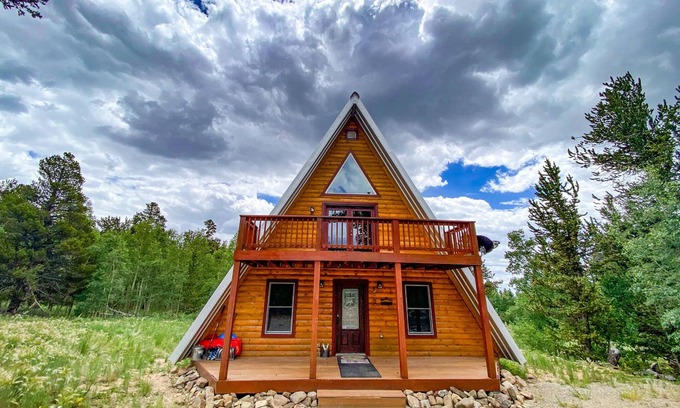 Fairplay Cabin | Adorable Mountain A-Frame Tucked in the Pines - Moose Creek Lodge