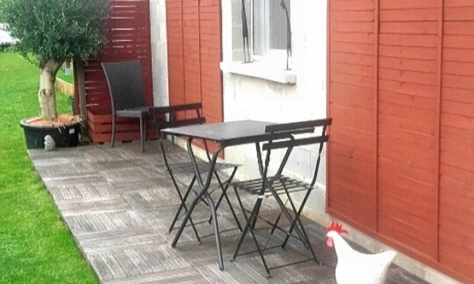 Labergement-Foigney Apartment | Adorable studio ☆ Private terrace ☆