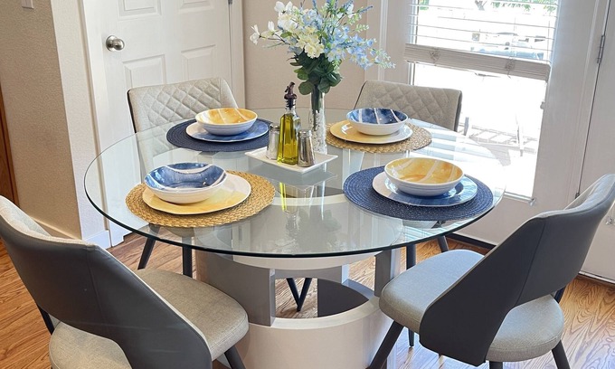 Henderson House | Adorable Townhome w/ 2 Patios & Garage Access
