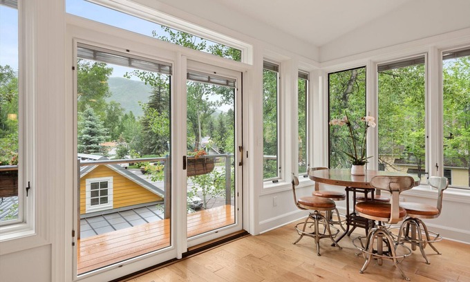 West End House | Adorable Yellow Single Family Home in Aspen's West End