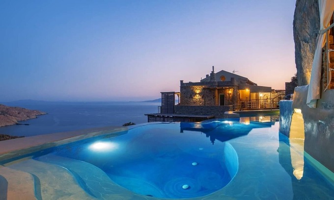 Agia Eleousa Apartment | Aegean Castle Andros - Adults Only