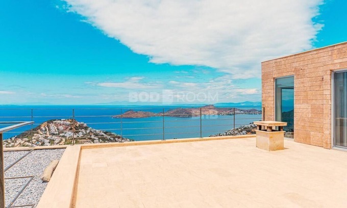 Yalikavak Villa | Aegean Sea View Villa Panoramic Bliss