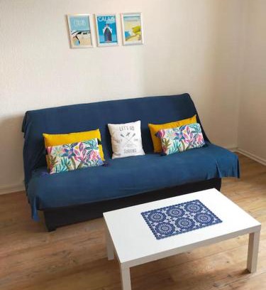 Port Apartment | Agréable Studio CALAIS PLAGE Bord de Mer, Parking
