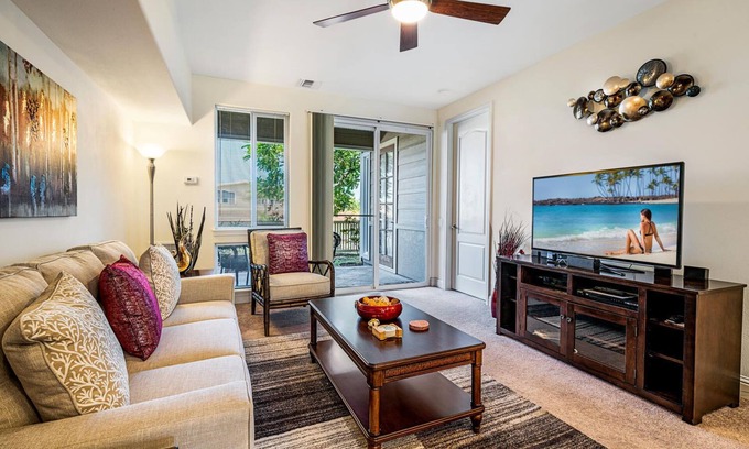 Kailua-Kona Condo | Alii Cove G3 Beautiful Ground Floor Spacious 2 Bedroom with AC