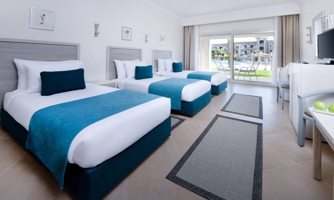 Soma Bay Hotel | All-Inclusive Beachfront Escape | 3-Room Stay with Direct Sandy Shore Access