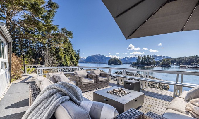 Sitka Bed & Breakfast | All inclusive rental property sits on its own private island