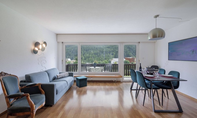 Engadin Scoul Apartment | Allegra and welcome to the Brentsch A6 vacation apartment.