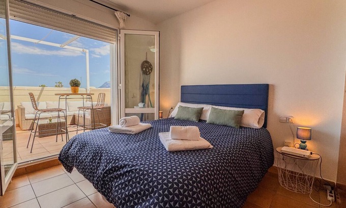 Almadrava Beach Apartment | Almadraba beach and pool - Denia