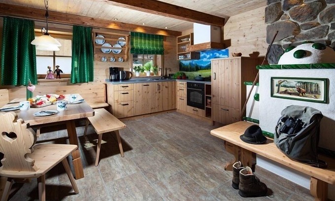 Ramsau bei Berchtesgaden House | Almchalet Jagd-Stub'n, 1-6 Personen, 107 qm, Dusche/WC + Bad/WC, Balkon+Terrasse, TV, W-LAN, Wärmekabine, 3 Schlafzimmer