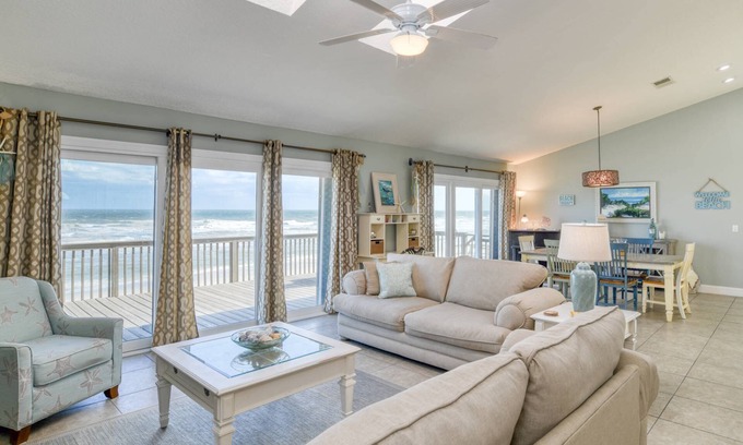 South Ponte Vedra Beach House | Almost Heaven! Beachfront, Incredible Views, 2 Level Deck, $300 in Free Tickets Per Day!
