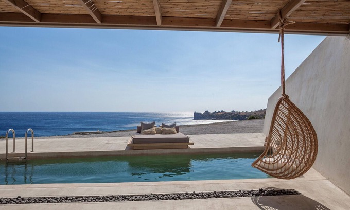 Vizari Villa | Altera Cave-Hebe beach villa, pool (adults only)