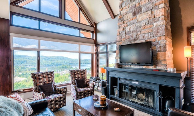 Mont-Tremblant Condo | Altitude - Tremblant Luxurious Ski-in Ski-out Condo - Breathtaking Views