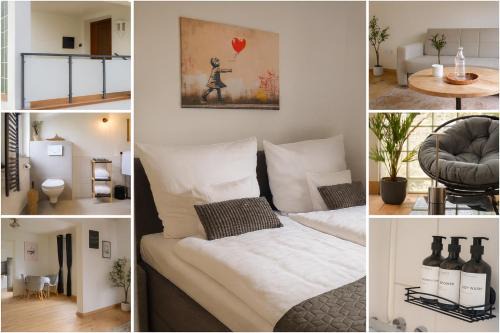 Eilshausen Apartment | AMA Home AMALI - Modernes Apartment mit Balkon & Parkplatz - Perfekt für Business & Urlaub