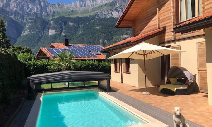 Mols Ski Chalet | Amazing Chalet | Heidiland | Pool & Sauna