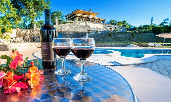 Montefiascone Villa | Amazing lake view - Villa with pool and jacuzzi