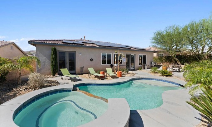 Desert Hot Springs House | Amazing Panoramic Views House Near Palm Spring