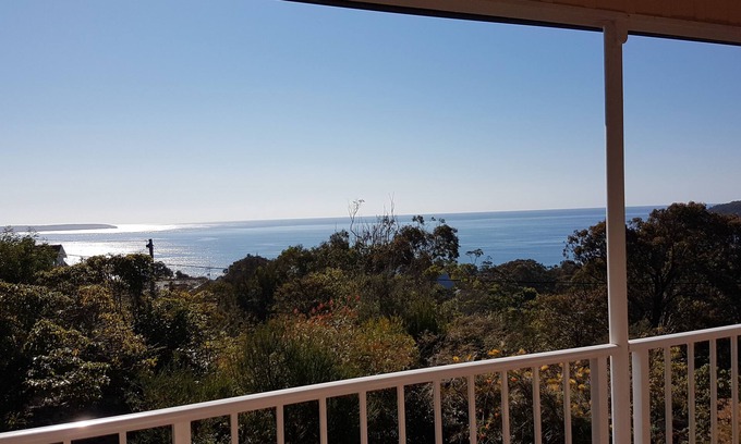 Pambula Beach House | Amazing Sea Views, New Kitchen, Family Friendly, Easy Walk to 3 Beaches