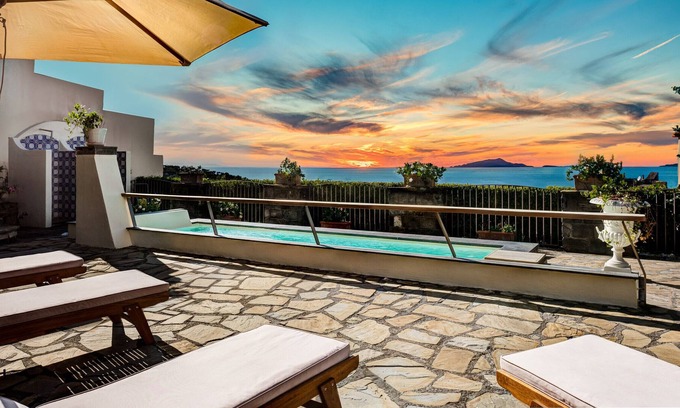 Schiazzano Villa | AMORE RENTALS - Villa Relax with External Hydro-Massage Tub, Sea View and Private Terraces