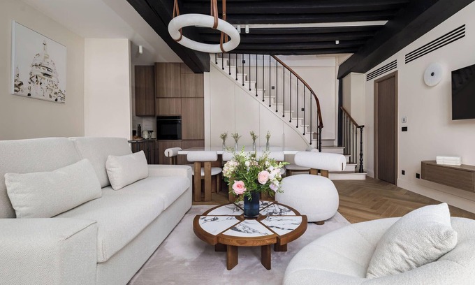 Saint-Gervais Apartment | An Exceptional 3-BR/3BA with Services in the Marais