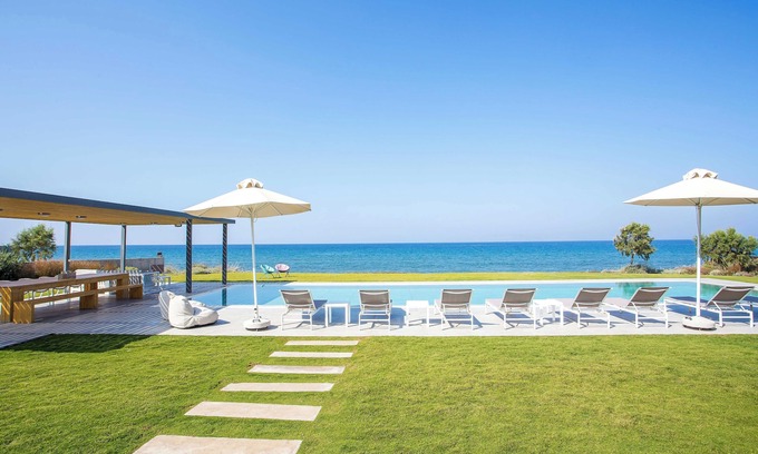 Kamiros Villa | An Impressive Beachfront Luxury Retreat with Private Beach