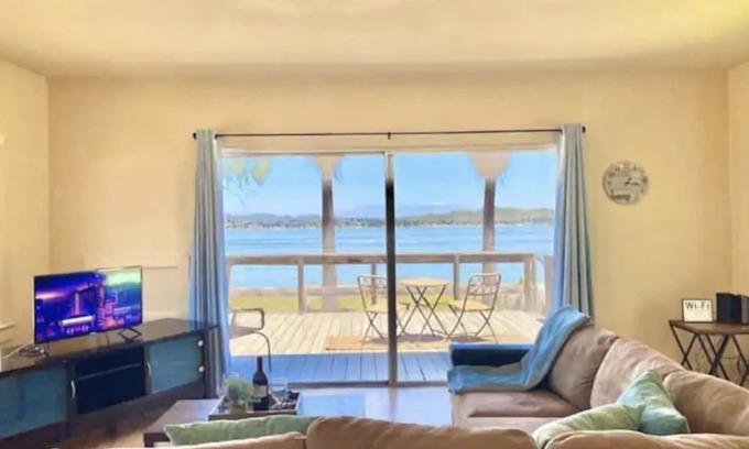 Lake Elsinore House | An Original Lake House, with a Private Beach!