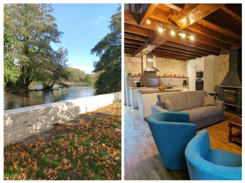 Saint-Aigny House | Ancien Moulin Authentique, Terrasse Privée et Rivière en Berry, Parc Naturel de la Brenne - FR-1-591-560