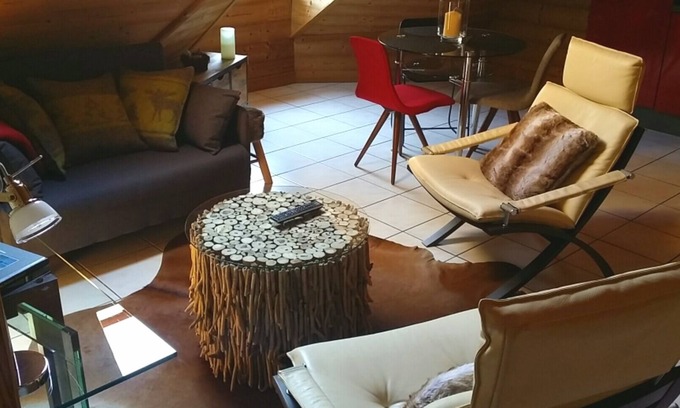 Annecy Old Town Apartment | Annecy centre. Charming apartment with mountain chalet atmosphere