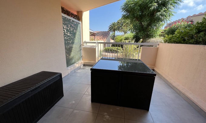 Plaine de la Brague Apartment | Antibes - 4 People - Swimming pool/Tennis/Park/Parking