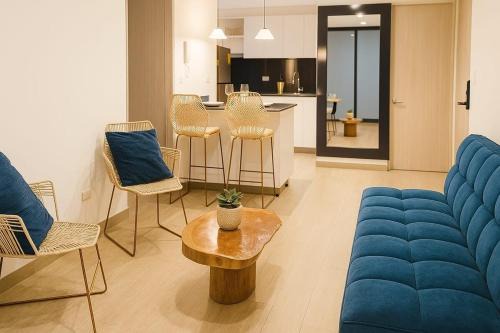 Ibague Apartment | Apartaestudio cerca centros comerciales -Refugio romantico