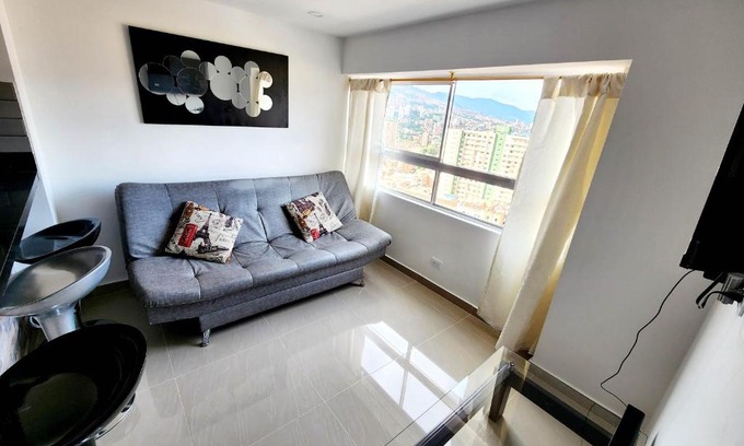 La America Apartment | Apartamento con Parqueadero y Vista a la Ciudad