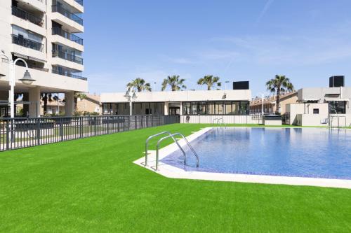 Alboraya Apartment | Apartamento con Vistas al mar, Piscina y Pista de Paddle
