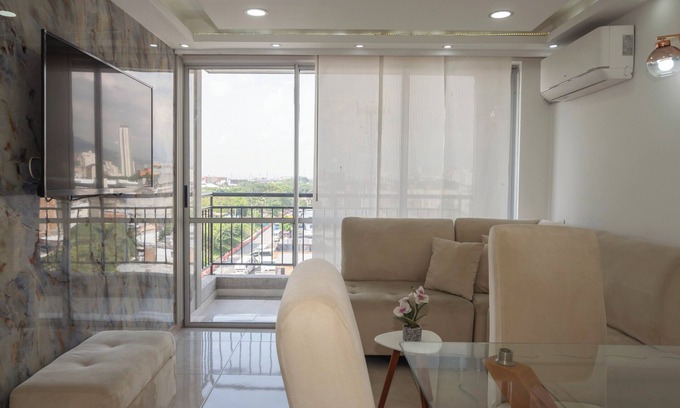 Cali Apartment | Apartamento elegante en el Norte con full AC