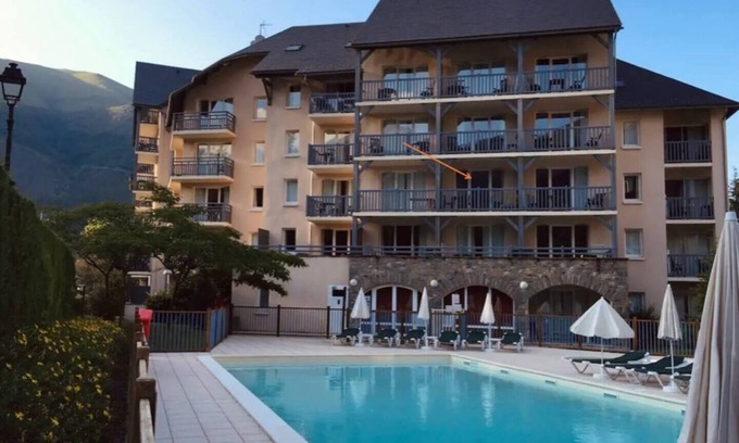 Saint-Lary-Soulan Apartment | Apartment 203 mountain view Residence Les Rives de l'Aure.