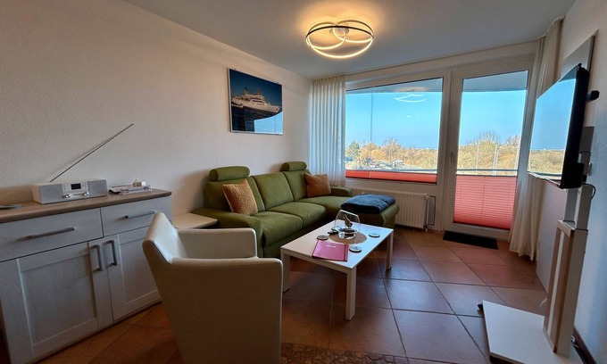 Duhnen Apartment | Apartment '208 Im Lord Nelson' with Balcony and Wi-Fi
