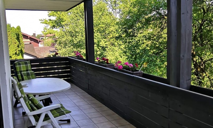 Prien am Chiemsee Apartment | Apartment, 2nd floor south-east with large balcony, 44 sqm, 1 room apartment