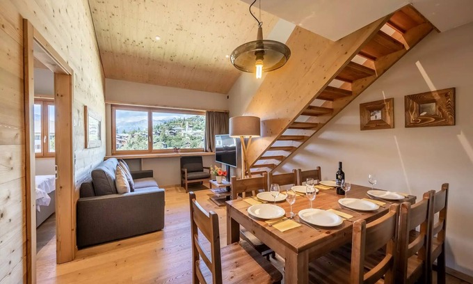 Vercorin Apartment | Apartment 4 Rooms 7 People Duplex