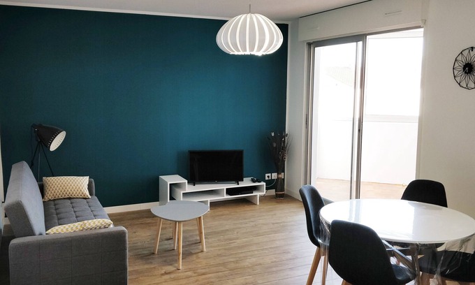 Saint-Martin Apartment | Apartment 55m2 Perpignan near city center and train station with parking