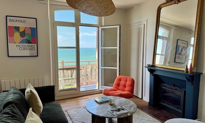Ault Apartment | Apartment Aloyse, sea view Ault