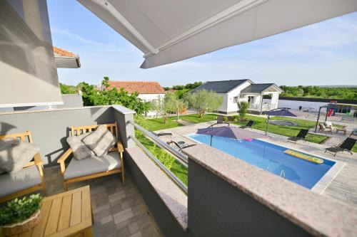 Municipality of Sukosan Apartment | Apartment Amelie - with pool and sauna!