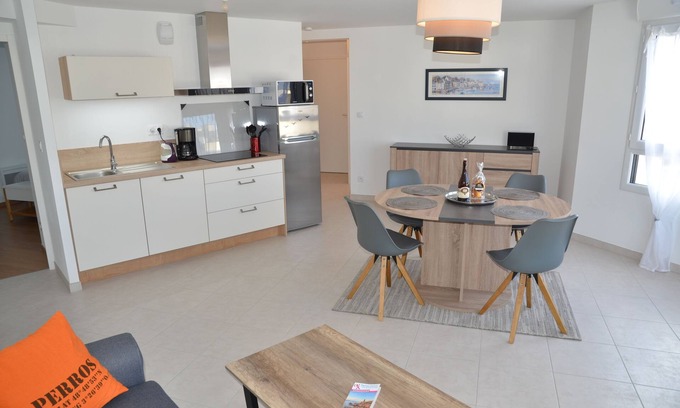 Perros-Guirec Apartment | Apartment * approved 2018 - Trestraou Beach