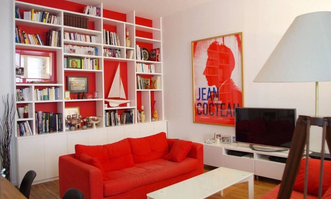 L'Europe Apartment | Apartment at the foot of Montmartre, with charming private courtyard with trees in a quiet location