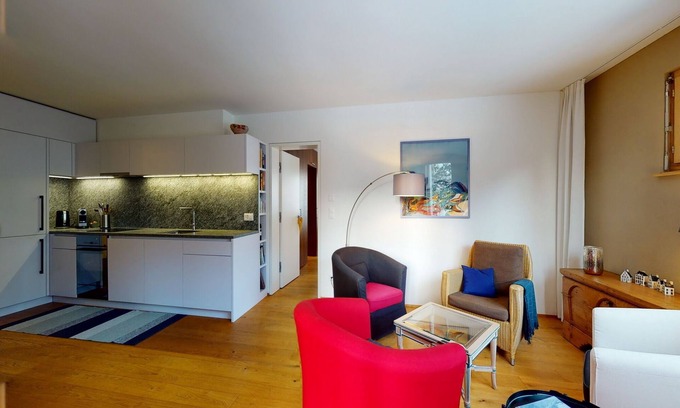 Zuoz Apartment | Apartment Belvair 3 - Modern 3.5-Room Apartment in Zuoz