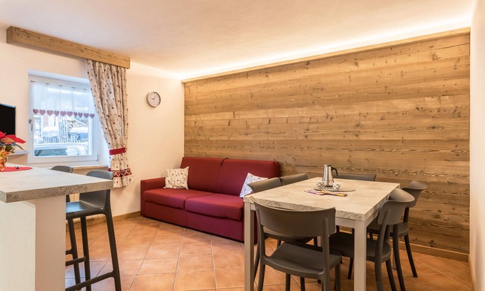 Canazei Apartment | Apartment 'Betites 1' with Mountain View, Shared Garden and Wi-Fi